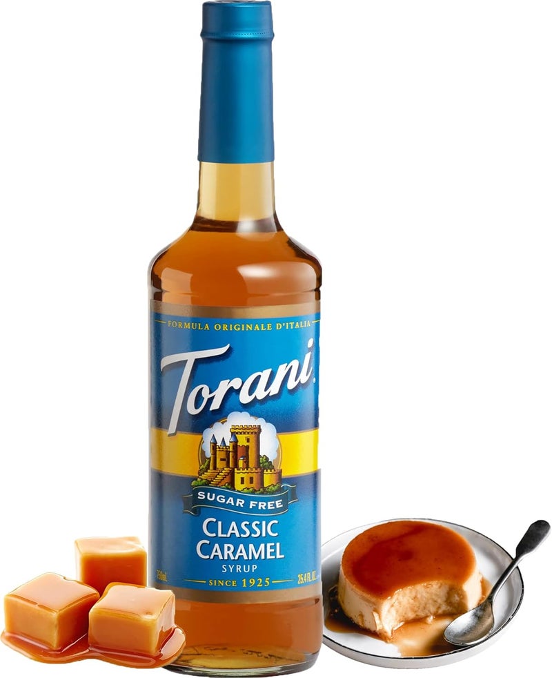 Torani Sugar Free Classic Caramel Syrup - 750 ml - Image 3